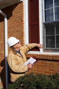 Window check during a St. Petersburg Home Inspection